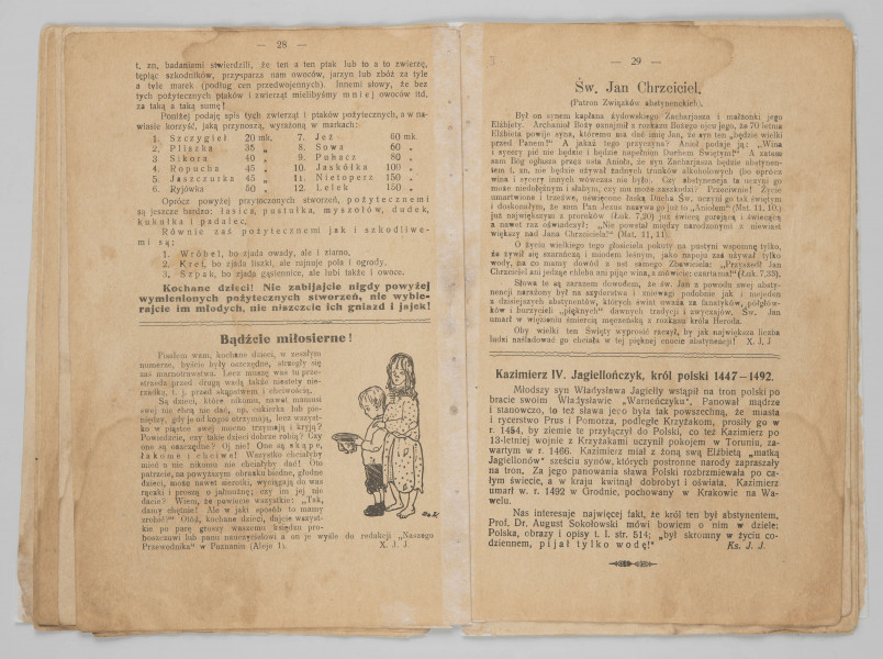 ML/MART/186 - Nasz Przewodnik - miesięcznik obrazkowy dla dzieci szkolnych, pisemko dziecięcych bractw abstynenckich pod redakcja ks. Józefa Janiszewskiego w Poznaniu, rocznik miał 50 stron, druk od lewej do prawej, 
