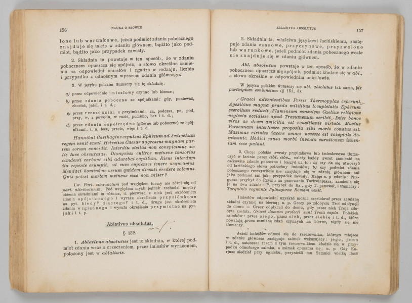 ML/MART/184 - Gramatyka języka łacińskiego. Cz. 2, Składnia / Z. Samolewicz, T. Sołtysik. - Wyd. 15. - Lwów ; Warszawa : Książnica - Atlas, 1924. - [2], 256 s. ; 24 cm.