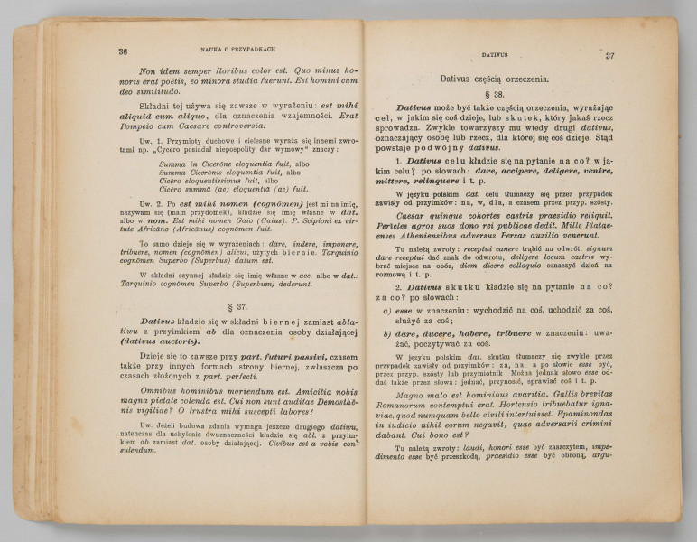 ML/MART/184 - Gramatyka języka łacińskiego. Cz. 2, Składnia / Z. Samolewicz, T. Sołtysik. - Wyd. 15. - Lwów ; Warszawa : Książnica - Atlas, 1924. - [2], 256 s. ; 24 cm.