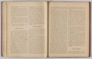 ML/H/650 - Okładka twarda, obklejona czerwonym płótnem, z wytłoczonym na złoto tytułem i ozdobami. Po lewej stronie popiersie kobiety bokiem, z wyciągniętą ręką trzymającą pędzel, poniżej kwiaty. W lewej części autor i tytuł, poniżej ozdobnik roślinny. Strona tytułowa przedstawia dwóch mężczyzn pochylonych nad mapą, w tle pejzaż wiejski z zamkiem na wzgórzu. Tytuł atlasu w wydzielonym, prostokątnym polu. Następna strona zawiera skorowidz i obiaśnienie znaków. Pierwsza z map to Mapa Ogólna Królestwa Polskiego z podziałem na gubernie i powiaty, następne to mapy powiatów. Na każdej stronie z mapą znajduja sie barwne grafiki z przedstawieniem zabytkowych budowli, typów ludowych, ruin, pejzaży. Do Atlasu dołączona luzem Mapa Guberni Lubelskiej, granice powiatu i wypełnienie błekitne.