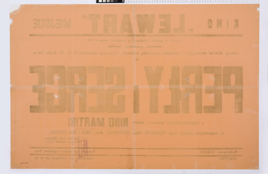 Afisz kinowy -  film 