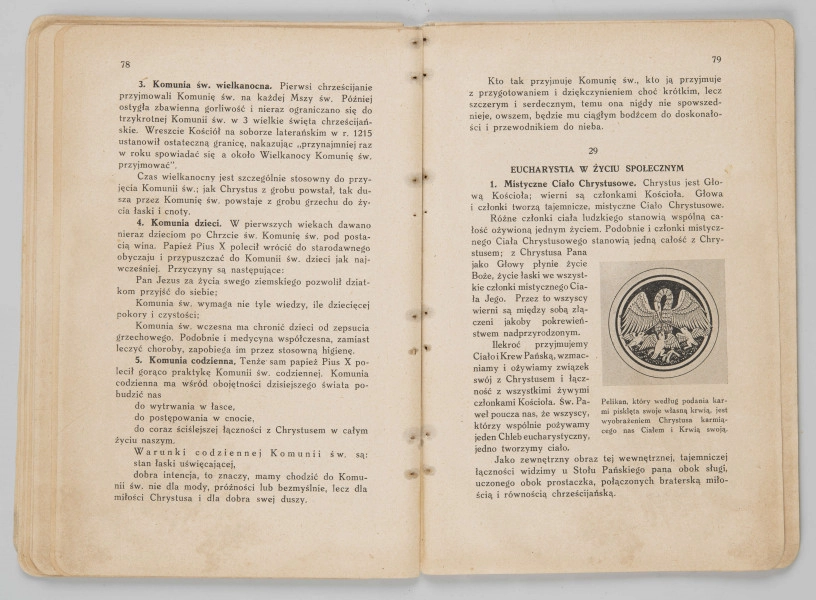 ML/MART/183 - Obrzędy święte : podręcznik do nauki religii dla uczniów gimnazjum : klasa 1 / Z. Baranowski ; J. Noryśkiewicz. - Poznań : Księgarnia Św. Wojciecha, 1936. - 124 s. : il. ; 22 cm.
Brak tylniej okładki.