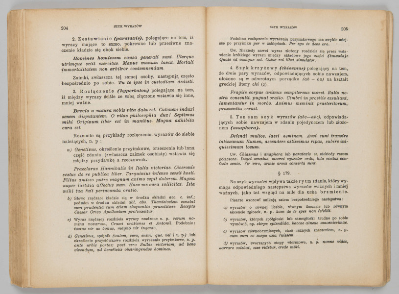 ML/MART/184 - Gramatyka języka łacińskiego. Cz. 2, Składnia / Z. Samolewicz, T. Sołtysik. - Wyd. 15. - Lwów ; Warszawa : Książnica - Atlas, 1924. - [2], 256 s. ; 24 cm.
