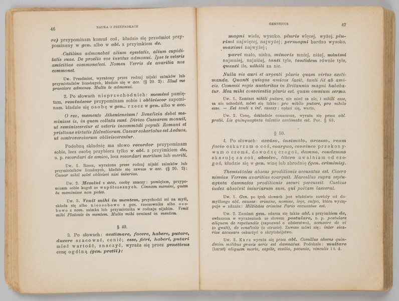 ML/MART/184 - Gramatyka języka łacińskiego. Cz. 2, Składnia / Z. Samolewicz, T. Sołtysik. - Wyd. 15. - Lwów ; Warszawa : Książnica - Atlas, 1924. - [2], 256 s. ; 24 cm.
