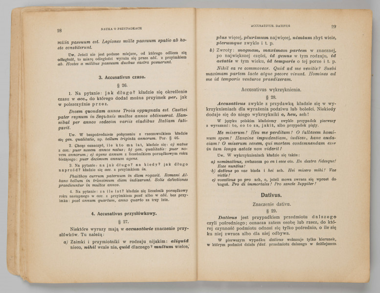 ML/MART/184 - Gramatyka języka łacińskiego. Cz. 2, Składnia / Z. Samolewicz, T. Sołtysik. - Wyd. 15. - Lwów ; Warszawa : Książnica - Atlas, 1924. - [2], 256 s. ; 24 cm.
