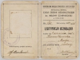 ML/MART/273 - Legitymacja uczniowska Prywatnej Żeńskiej Szkoły Średniej Ogólnokształcącej im. Heleny Czarnieckiej w Lublinie wystawiona na nazwisko Kwiatkowska Marja, legitymacja nr 152 na rok szkolny 1934/1935, 