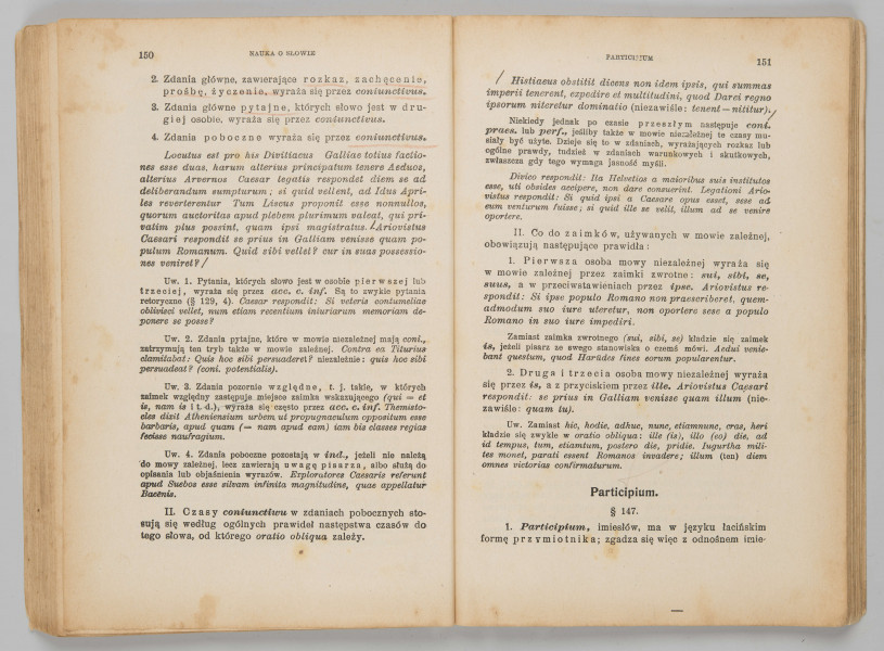 ML/MART/184 - Gramatyka języka łacińskiego. Cz. 2, Składnia / Z. Samolewicz, T. Sołtysik. - Wyd. 15. - Lwów ; Warszawa : Książnica - Atlas, 1924. - [2], 256 s. ; 24 cm.