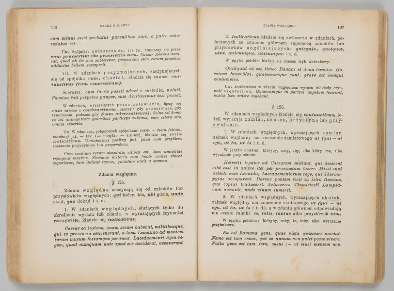 ML/MART/184 - Gramatyka języka łacińskiego. Cz. 2, Składnia / Z. Samolewicz, T. Sołtysik. - Wyd. 15. - Lwów ; Warszawa : Książnica - Atlas, 1924. - [2], 256 s. ; 24 cm.