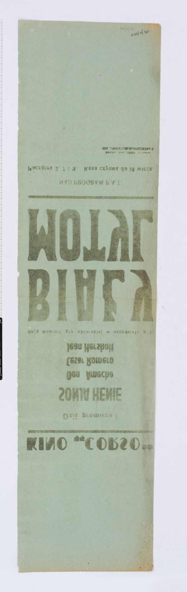 Afisz kinowy - film 