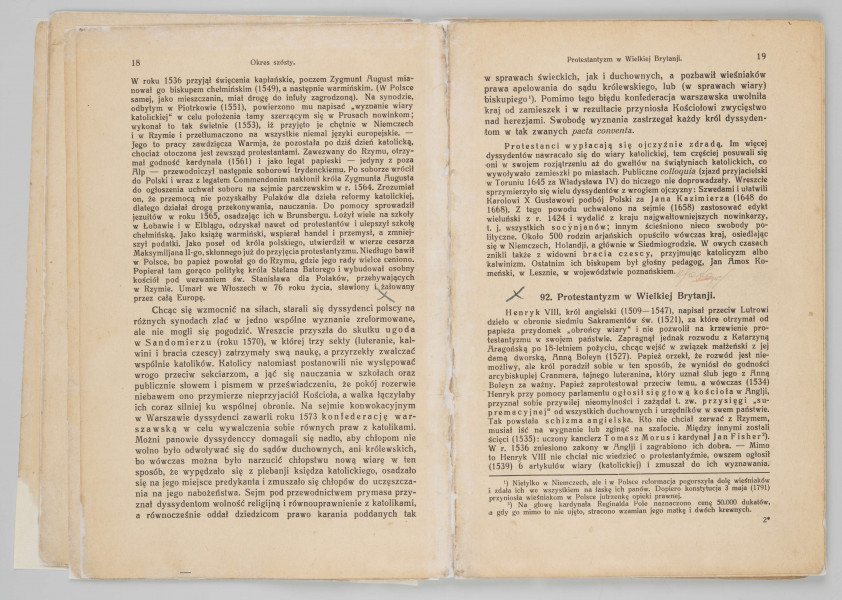 ML/MART/185 - Zarys historji Kościoła katolickiego dla szkół średnich i seminarjów nauczycielskich. Cz. 2 / Walenty Gadowski. - Wyd. 6. - Lwów ; Warszawa : Książnica-Atlas, Zjednoczone Zakłady Kartograficzne i Wydawnicze Tow. Naucz. Szkół Średn. i Wyższ., 1927. (Lwów : 