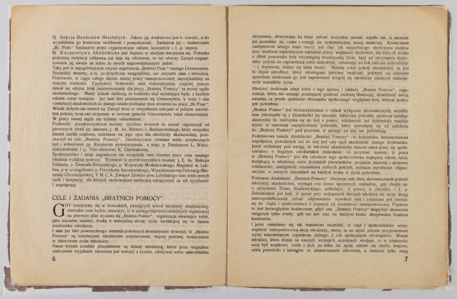 ML/H/P/323 - Jednodniówka Stowarzyszenia 