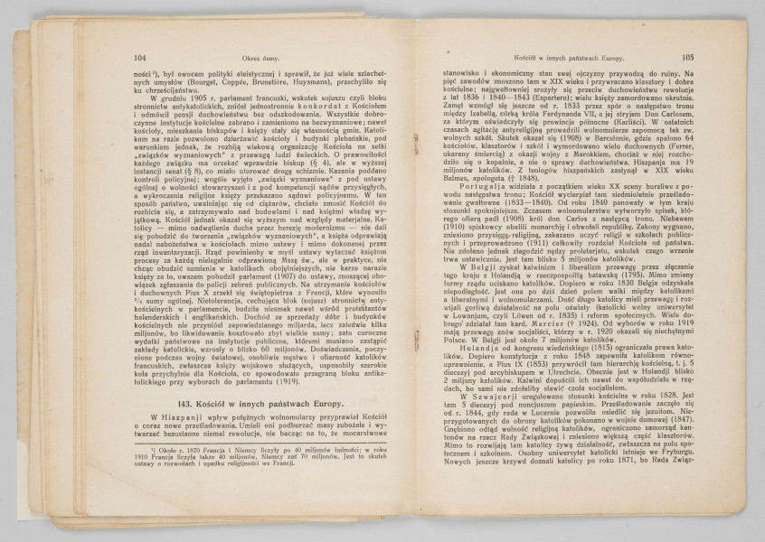 ML/MART/185 - Zarys historji Kościoła katolickiego dla szkół średnich i seminarjów nauczycielskich. Cz. 2 / Walenty Gadowski. - Wyd. 6. - Lwów ; Warszawa : Książnica-Atlas, Zjednoczone Zakłady Kartograficzne i Wydawnicze Tow. Naucz. Szkół Średn. i Wyższ., 1927. (Lwów : 