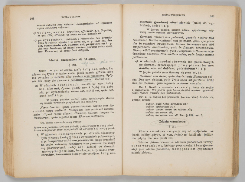 ML/MART/184 - Gramatyka języka łacińskiego. Cz. 2, Składnia / Z. Samolewicz, T. Sołtysik. - Wyd. 15. - Lwów ; Warszawa : Książnica - Atlas, 1924. - [2], 256 s. ; 24 cm.