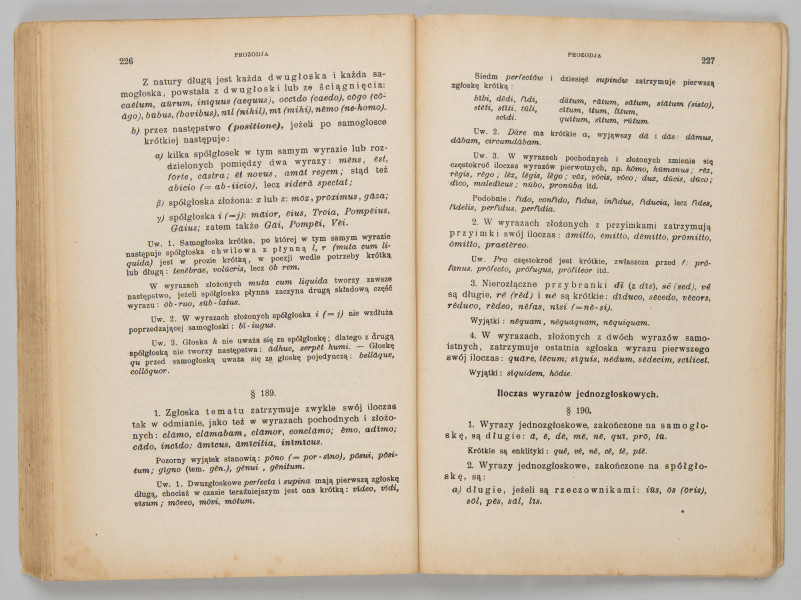 ML/MART/184 - Gramatyka języka łacińskiego. Cz. 2, Składnia / Z. Samolewicz, T. Sołtysik. - Wyd. 15. - Lwów ; Warszawa : Książnica - Atlas, 1924. - [2], 256 s. ; 24 cm.