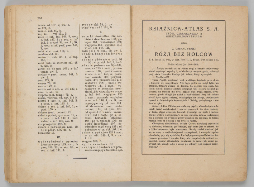 ML/MART/184 - Gramatyka języka łacińskiego. Cz. 2, Składnia / Z. Samolewicz, T. Sołtysik. - Wyd. 15. - Lwów ; Warszawa : Książnica - Atlas, 1924. - [2], 256 s. ; 24 cm.