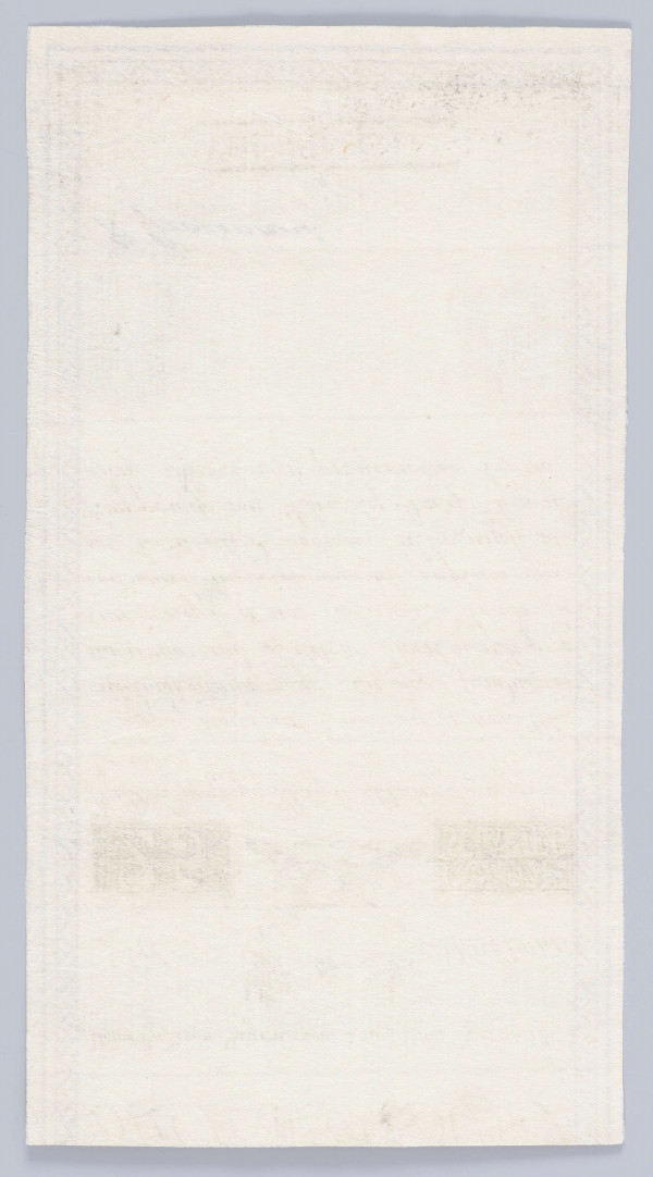 Aw. U góry widoczna część napisu pisanką: BILET SKARBOWY; niżej numer serii : A i napis: 
Uchwała Rady Najwyższej Narod. Dnia 8 Czerw.1794
Niżej, centralnie na osi symbole wolności: czapka frygijska, uzbrojenie sankiulotów, baszty murów więziennych, łańcuchy absolutyzmu, gromy ludu i skrzydła wolności. Wyżej z lewej Orzeł, a  z prawej strony Pogoń. Po bokach napis: Bilet – Skarbowy, a niżej w podwójnej prostokątnej ramce na ciemnym kreskowanym tle wartość nominału: 
25 – DWADZIE/ŚCIAPIĘĆ
Pod spodem tekst uchwały:
Na Dwadzieściapięć Złotych polskich/: rachując z iedney / Grzywny Kolońskiej Złłch polch 84 1/2 Monety / Srebrnej:/ które Skarb Narodowy każdemu Uka= / zicielowi ninieyszego Biletu z funduszow / na umorzenie Biletów Skarbowych prze= / znaczonych y na ogólnych Dobrach Na= / rodowych hypotekowanych zapłaci oraz / we wszelkich dochodach Publicznych we= / dług powyższey Uchwały Rady Naywyż= / szey Narodowey przyimować będzie
Pod tekstem uchwały znaki zabezpieczające, pośrodku centralnie obłamany stempel suchej pieczęci Dyrekcji Biletów Skarbowych z poziomą inskrypcją: WOLNOŚĆ / CAŁOŚĆ / NIEPODLE / GŁOŚĆ i napisem otokowym: * PIECZĘĆ DYREKCYI BILETÓ[W]. Na Bilecie Skarbowym pieczęć nieczytelna. Po bokach litery B – S, wybarwiane chemicznie. Niżej odręczne podpisy komisarzy wybranych spośród mieszczan warszawskich: P. (Piotr) Grozmani, M. (Michał) Zakrzewski i numer w owalnej ramce: 27593

Rw. Czysty bez nadruków. 