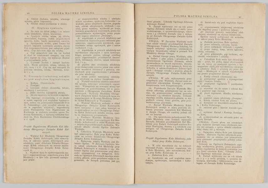 ML/H/4155 - Czasopismo „Polska Macierz Szkolna”, nr 5-6 z 20 lipca 1918 r. Miesięcznik wydawany w Warszawie poświęcony sprawom oświaty. Druk w miękkiej oprawie, tekst w dwóch kolumnach rozmieszczony na 50 numerowanych stronach. Na okładce w nagłówku tytuł czasopisma. Poniżej dane adresowe redakcji oraz reklamy w ozdobnych ramkach. Na pierwszej stronie powtórzony tytuł. Poniżej nazwisko redaktora oraz niewielka grafika z alegorią P.M.S. Zawartość: sprawozdania z działalności wydawcy (m. in. o działalności Koła Miejskiego P.M.S. w Lublinie) oraz artykuły o tematyce oświatowej (w tym o potrzebie reformy szkół żeńskich). Większość tekstów podpisana nazwiskami autorów. 