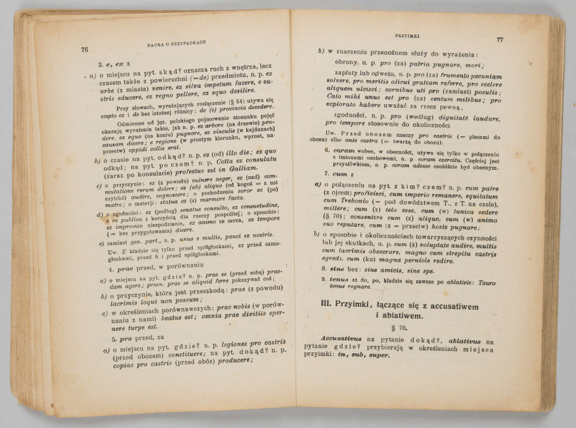 ML/MART/184 - Gramatyka języka łacińskiego. Cz. 2, Składnia / Z. Samolewicz, T. Sołtysik. - Wyd. 15. - Lwów ; Warszawa : Książnica - Atlas, 1924. - [2], 256 s. ; 24 cm.