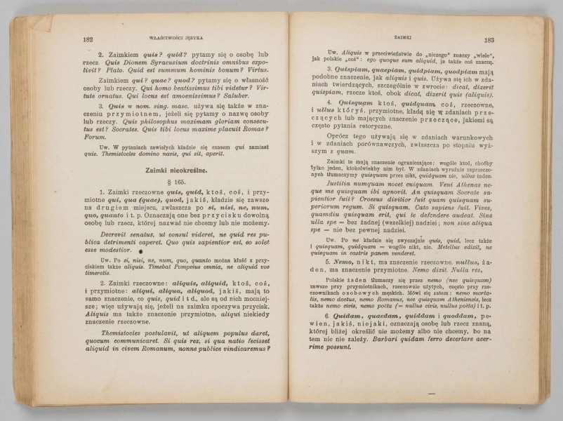 ML/MART/184 - Gramatyka języka łacińskiego. Cz. 2, Składnia / Z. Samolewicz, T. Sołtysik. - Wyd. 15. - Lwów ; Warszawa : Książnica - Atlas, 1924. - [2], 256 s. ; 24 cm.