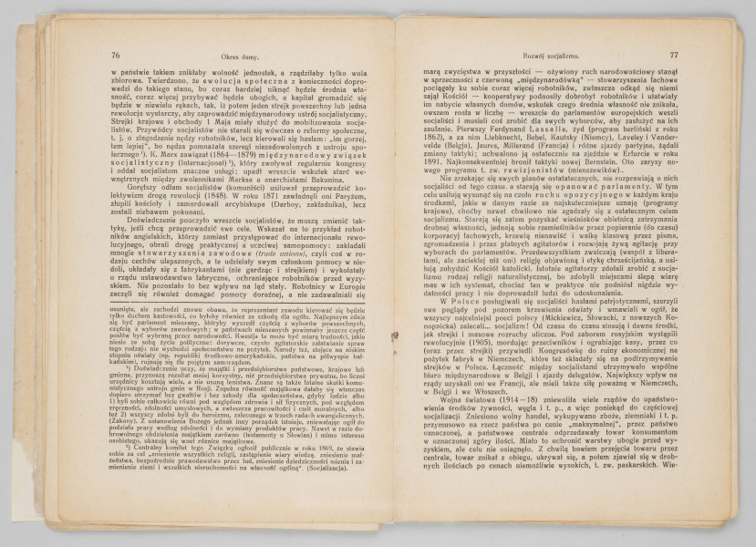 ML/MART/185 - Zarys historji Kościoła katolickiego dla szkół średnich i seminarjów nauczycielskich. Cz. 2 / Walenty Gadowski. - Wyd. 6. - Lwów ; Warszawa : Książnica-Atlas, Zjednoczone Zakłady Kartograficzne i Wydawnicze Tow. Naucz. Szkół Średn. i Wyższ., 1927. (Lwów : 