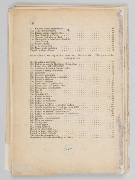 ML/MART/185 - Zarys historji Kościoła katolickiego dla szkół średnich i seminarjów nauczycielskich. Cz. 2 / Walenty Gadowski. - Wyd. 6. - Lwów ; Warszawa : Książnica-Atlas, Zjednoczone Zakłady Kartograficzne i Wydawnicze Tow. Naucz. Szkół Średn. i Wyższ., 1927. (Lwów : 