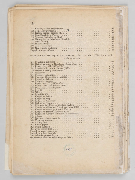 ML/MART/185 - Zarys historji Kościoła katolickiego dla szkół średnich i seminarjów nauczycielskich. Cz. 2 / Walenty Gadowski. - Wyd. 6. - Lwów ; Warszawa : Książnica-Atlas, Zjednoczone Zakłady Kartograficzne i Wydawnicze Tow. Naucz. Szkół Średn. i Wyższ., 1927. (Lwów : 