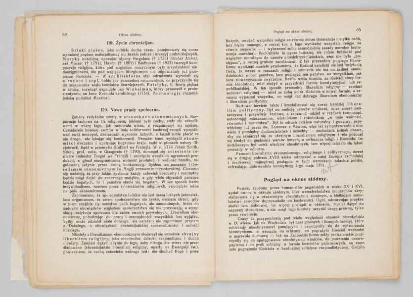 ML/MART/185 - Zarys historji Kościoła katolickiego dla szkół średnich i seminarjów nauczycielskich. Cz. 2 / Walenty Gadowski. - Wyd. 6. - Lwów ; Warszawa : Książnica-Atlas, Zjednoczone Zakłady Kartograficzne i Wydawnicze Tow. Naucz. Szkół Średn. i Wyższ., 1927. (Lwów : 