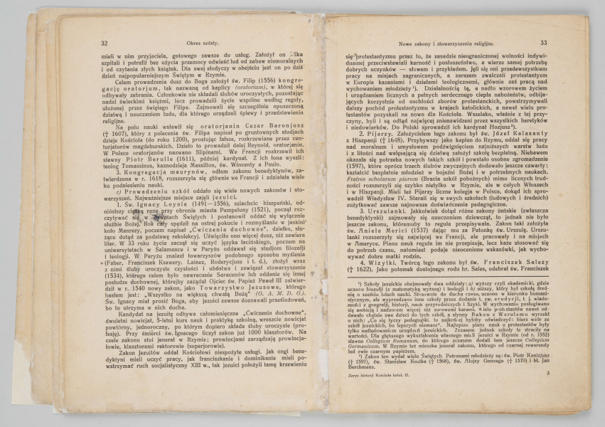 ML/MART/185 - Zarys historji Kościoła katolickiego dla szkół średnich i seminarjów nauczycielskich. Cz. 2 / Walenty Gadowski. - Wyd. 6. - Lwów ; Warszawa : Książnica-Atlas, Zjednoczone Zakłady Kartograficzne i Wydawnicze Tow. Naucz. Szkół Średn. i Wyższ., 1927. (Lwów : 