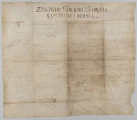 ML/H/585 - Statut biłgorajskiego cechu kuśnierskiego. Dokument rękopiśmienny w języku polskim datowany na 19 czerwca 1648 r. Statut wystawiony przez Zbigniewa Gorajskiego z Goraja, kasztelana chełmskiego, ustalający i zatwierdzający w 31 artykułach porządek rzemiosła kuśnierskiego. Podpis wystawcy i potwierdzenie przez Marcina Leopolda Szczukę. Na lewym marginesie wykonane później ciemniejszym atramentem skróty niektórych artykułów.