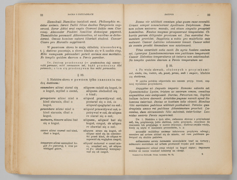 ML/MART/184 - Gramatyka języka łacińskiego. Cz. 2, Składnia / Z. Samolewicz, T. Sołtysik. - Wyd. 15. - Lwów ; Warszawa : Książnica - Atlas, 1924. - [2], 256 s. ; 24 cm.