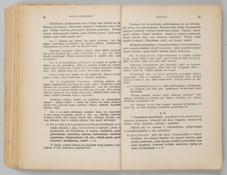 ML/MART/184 - Gramatyka języka łacińskiego. Cz. 2, Składnia / Z. Samolewicz, T. Sołtysik. - Wyd. 15. - Lwów ; Warszawa : Książnica - Atlas, 1924. - [2], 256 s. ; 24 cm.