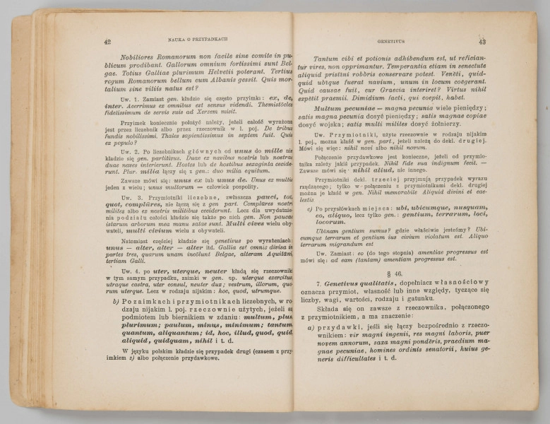 ML/MART/184 - Gramatyka języka łacińskiego. Cz. 2, Składnia / Z. Samolewicz, T. Sołtysik. - Wyd. 15. - Lwów ; Warszawa : Książnica - Atlas, 1924. - [2], 256 s. ; 24 cm.