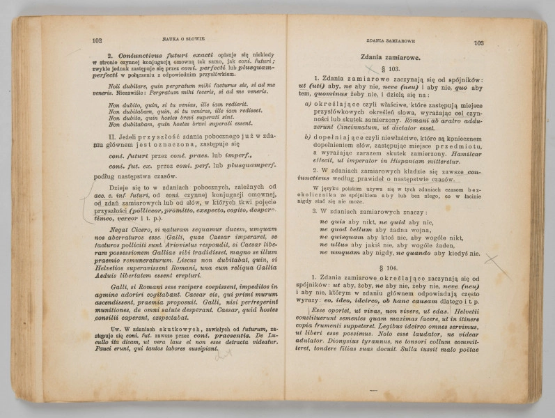 ML/MART/184 - Gramatyka języka łacińskiego. Cz. 2, Składnia / Z. Samolewicz, T. Sołtysik. - Wyd. 15. - Lwów ; Warszawa : Książnica - Atlas, 1924. - [2], 256 s. ; 24 cm.