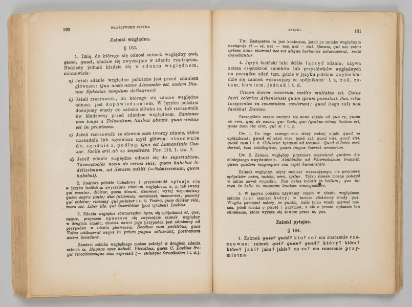 ML/MART/184 - Gramatyka języka łacińskiego. Cz. 2, Składnia / Z. Samolewicz, T. Sołtysik. - Wyd. 15. - Lwów ; Warszawa : Książnica - Atlas, 1924. - [2], 256 s. ; 24 cm.