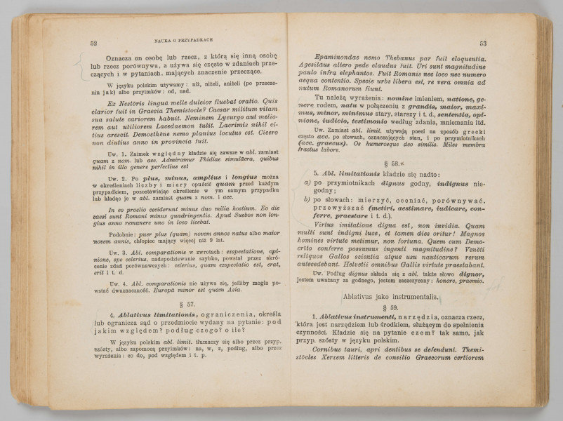 ML/MART/184 - Gramatyka języka łacińskiego. Cz. 2, Składnia / Z. Samolewicz, T. Sołtysik. - Wyd. 15. - Lwów ; Warszawa : Książnica - Atlas, 1924. - [2], 256 s. ; 24 cm.