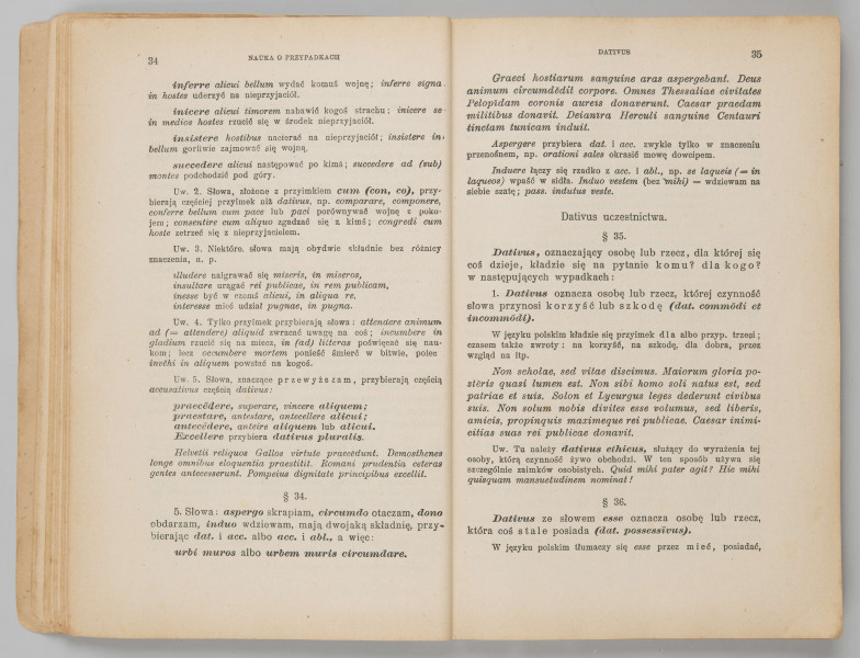 ML/MART/184 - Gramatyka języka łacińskiego. Cz. 2, Składnia / Z. Samolewicz, T. Sołtysik. - Wyd. 15. - Lwów ; Warszawa : Książnica - Atlas, 1924. - [2], 256 s. ; 24 cm.
