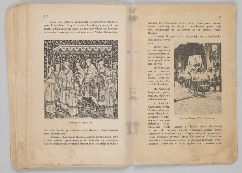 ML/MART/183 - Obrzędy święte : podręcznik do nauki religii dla uczniów gimnazjum : klasa 1 / Z. Baranowski ; J. Noryśkiewicz. - Poznań : Księgarnia Św. Wojciecha, 1936. - 124 s. : il. ; 22 cm.
Brak tylniej okładki.