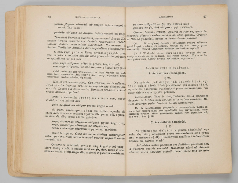 ML/MART/184 - Gramatyka języka łacińskiego. Cz. 2, Składnia / Z. Samolewicz, T. Sołtysik. - Wyd. 15. - Lwów ; Warszawa : Książnica - Atlas, 1924. - [2], 256 s. ; 24 cm.