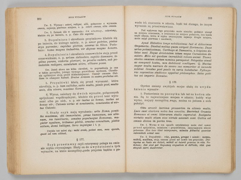 ML/MART/184 - Gramatyka języka łacińskiego. Cz. 2, Składnia / Z. Samolewicz, T. Sołtysik. - Wyd. 15. - Lwów ; Warszawa : Książnica - Atlas, 1924. - [2], 256 s. ; 24 cm.