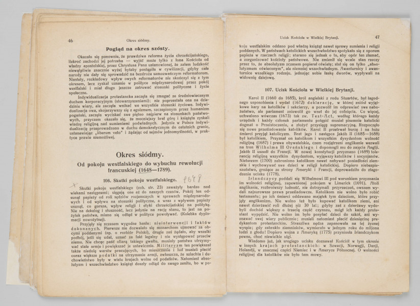 ML/MART/185 - Zarys historji Kościoła katolickiego dla szkół średnich i seminarjów nauczycielskich. Cz. 2 / Walenty Gadowski. - Wyd. 6. - Lwów ; Warszawa : Książnica-Atlas, Zjednoczone Zakłady Kartograficzne i Wydawnicze Tow. Naucz. Szkół Średn. i Wyższ., 1927. (Lwów : 