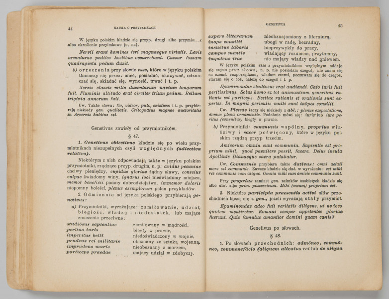 ML/MART/184 - Gramatyka języka łacińskiego. Cz. 2, Składnia / Z. Samolewicz, T. Sołtysik. - Wyd. 15. - Lwów ; Warszawa : Książnica - Atlas, 1924. - [2], 256 s. ; 24 cm.