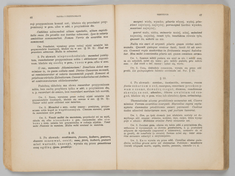 ML/MART/184 - Gramatyka języka łacińskiego. Cz. 2, Składnia / Z. Samolewicz, T. Sołtysik. - Wyd. 15. - Lwów ; Warszawa : Książnica - Atlas, 1924. - [2], 256 s. ; 24 cm.