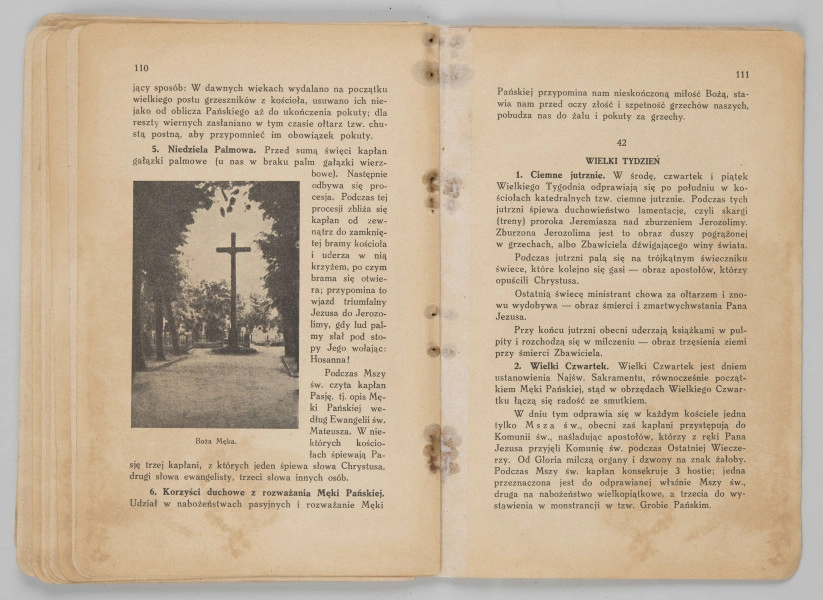 ML/MART/183 - Obrzędy święte : podręcznik do nauki religii dla uczniów gimnazjum : klasa 1 / Z. Baranowski ; J. Noryśkiewicz. - Poznań : Księgarnia Św. Wojciecha, 1936. - 124 s. : il. ; 22 cm.
Brak tylniej okładki.