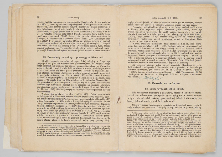 ML/MART/185 - Zarys historji Kościoła katolickiego dla szkół średnich i seminarjów nauczycielskich. Cz. 2 / Walenty Gadowski. - Wyd. 6. - Lwów ; Warszawa : Książnica-Atlas, Zjednoczone Zakłady Kartograficzne i Wydawnicze Tow. Naucz. Szkół Średn. i Wyższ., 1927. (Lwów : 