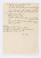 Józef Czechowicz, Iliada tętni, rękopis,  k. 1-2
2 kartki z 