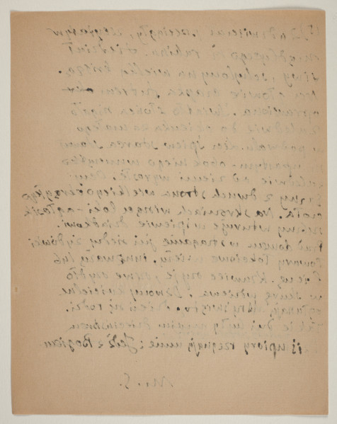 Rękopis reportażu podsumowującego trzytygodniową podróż do Polski, którą Marek Szwarc odbył w 1946 roku. Autor tekstu w czasie wyjazdu rozmawiał z wieloma Żydami ocalonymi z Zagłady oraz z Polakami. Szwarc był dotknięty brakiem Żydów w zniszczonej wojną Polsce. W czasie podróży wydawało mu się, że widzi twarze swoich zmarłych krewnych, znajomych i przyjaciół.