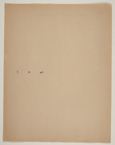 Rękopis reportażu podsumowującego trzytygodniową podróż do Polski, którą Marek Szwarc odbył w 1946 roku. Autor tekstu w czasie wyjazdu rozmawiał z wieloma Żydami ocalonymi z Zagłady oraz z Polakami. Szwarc był dotknięty brakiem Żydów w zniszczonej wojną Polsce. W czasie podróży wydawało mu się, że widzi twarze swoich zmarłych krewnych, znajomych i przyjaciół.