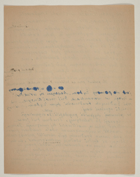 Rękopis reportażu podsumowującego trzytygodniową podróż do Polski, którą Marek Szwarc odbył w 1946 roku. Autor tekstu w czasie wyjazdu rozmawiał z wieloma Żydami ocalonymi z Zagłady oraz z Polakami. Szwarc był dotknięty brakiem Żydów w zniszczonej wojną Polsce. W czasie podróży wydawało mu się, że widzi twarze swoich zmarłych krewnych, znajomych i przyjaciół.