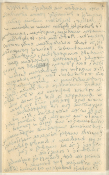 List Marka Szwarca do jego żony Giny. Szwarc napisał go podczas swojej służby wojskowej w Szkocji. Po raz kolejny wspomina żonie o odczytach na temat Polski skierowanych do Szkotów. Zastanawia się, czy odbędą się w najbliższym czasie czy w okresie jesieni. Gdyby przełożono je na później, mogliby w nich uczestniczyć studenci. Pisze o tym, że musiał ostatnio obierać ziemniaki na obiad. Namawia żonę do kupna futrzanej kurtki. Sam stwierdza, że nie potrzebuje ciepłych ubrań. Dzieli się z żoną swoją refleksją na temat filmu o miłości, który ostatnio widział. Szwarc opowiada jej również o tym, jaki jest jego zdaniem charakter Polaka. Planuje pozostać w wojsku do ukończenia pięćdziesięciu lat, ponieważ chce dobrze opanować umiejętność prowadzenia samochodu tak, by mógł ją wykorzystywać w przyszłości. Marek pociesza Ginę, która martwi się brakiem wiadomości od jej rodziców podróżujących do Stanów Zjednoczonych. Pisze do żony, że musi być cierpliwa, ponieważ rodzice dotrą do Nowego Jorku dopiero za cztery dni.