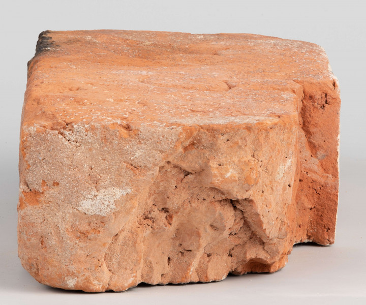 Cegła z lubelskiej cegielni sygnowana 